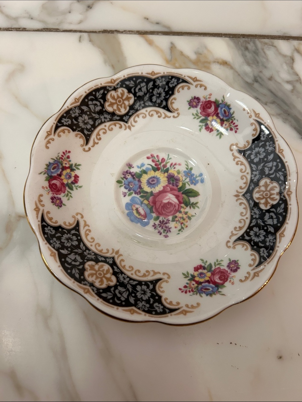 vintage Royal Standard Fine Bone China saucer from England